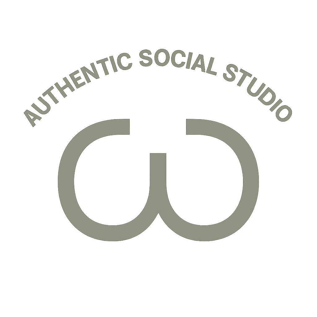 Authentic Social Studio Logo